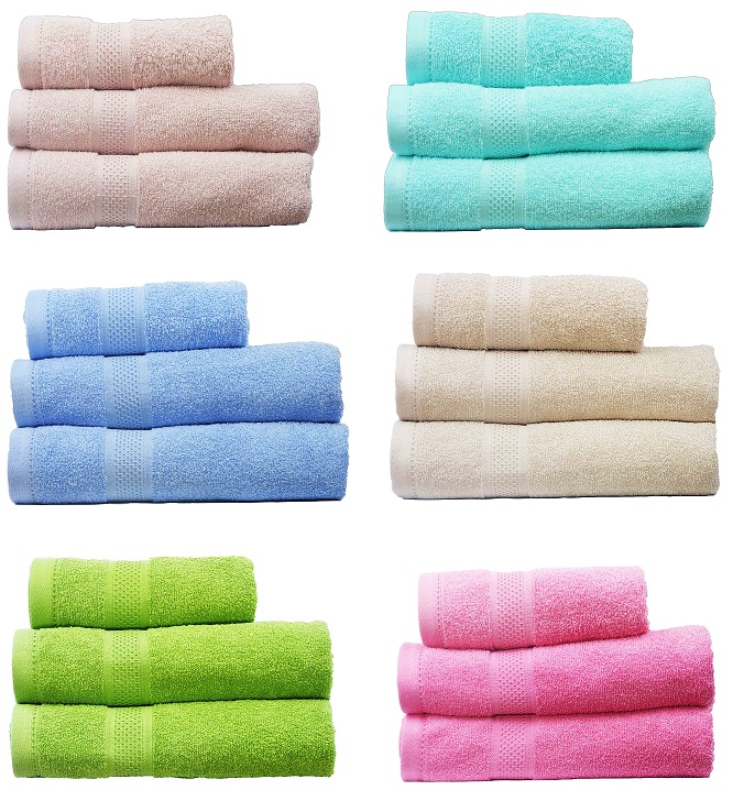 2er Set Handtuch Badetuch sehr HOCHWERTIG saugfähig 600g/m2 Handtücher